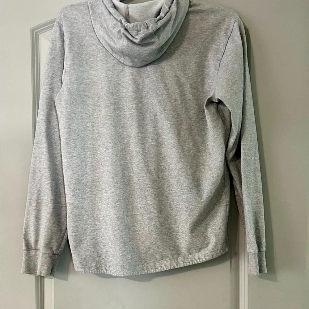 Adidas Gray Hoodie Shirt Size S